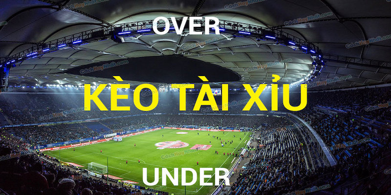 Xác định tỷ lệ theo kèo Over/Under